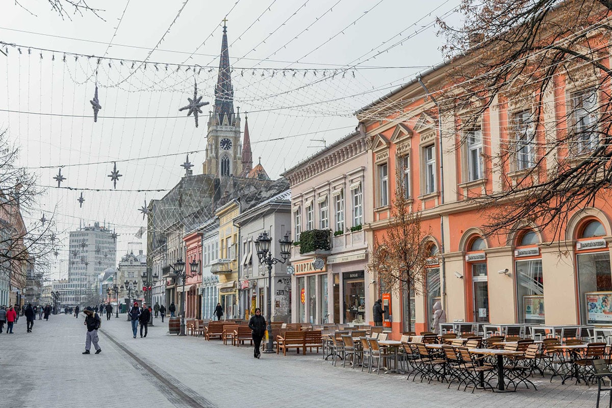 Novi Sad city center